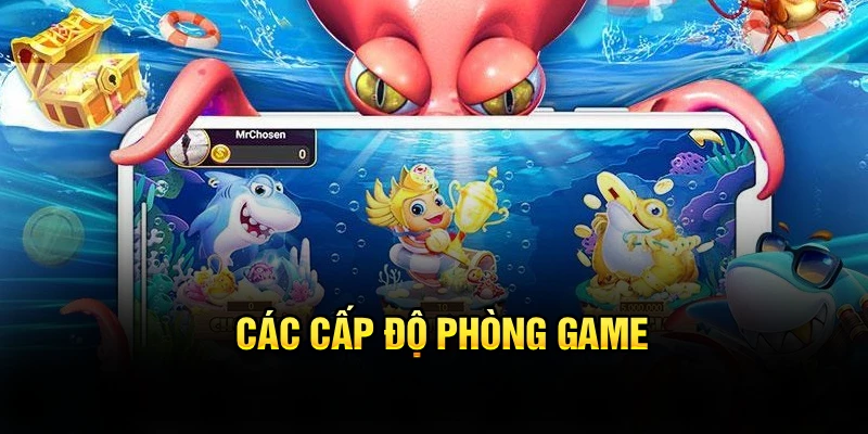 Các cấp độ phòng game