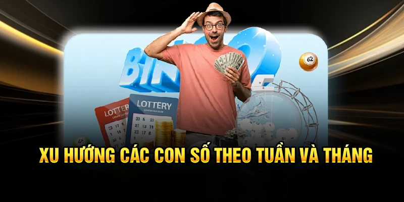 Chú thích ảnh 3: Xu hướng các con số theo tuần và tháng